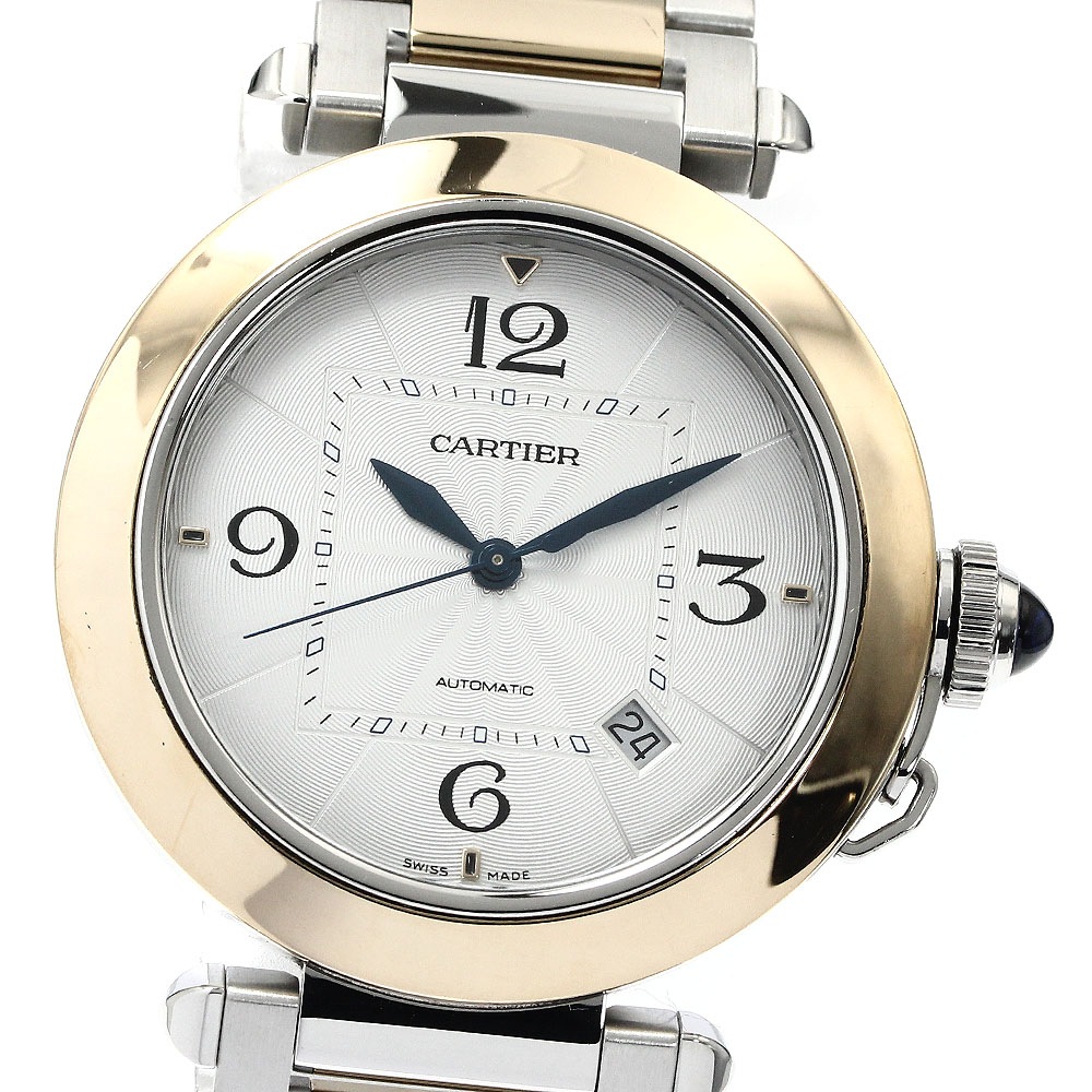 カルティエ CARTIER W2PA0009 パシャ ドゥ カルティエ 41ｍｍ YGコンビ 自動巻き メンズ 箱・保証書付き_885113【中古】