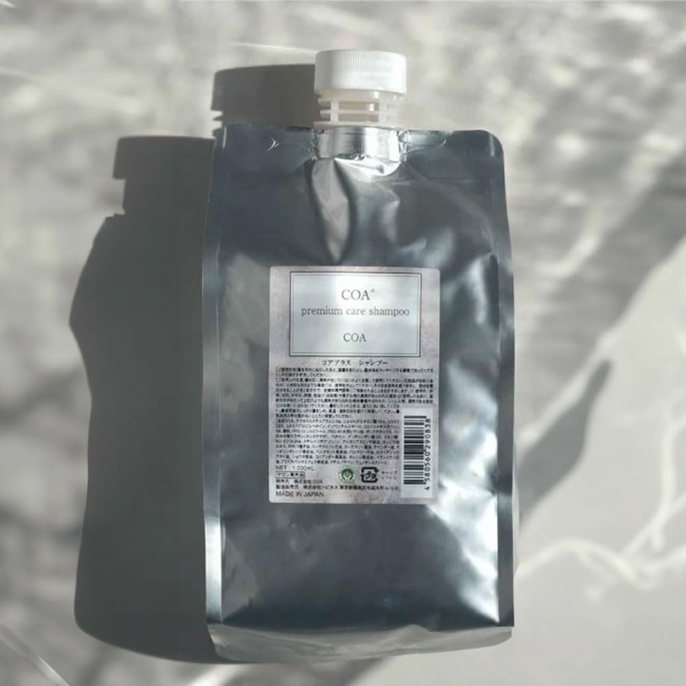 【COA GINZA公式】COA+プレミアム ケア シャンプーリフィル 1000ml アミノ酸系 弱酸性 サボンの香り 毎日がサロン帰り 銀座発サロン専売品