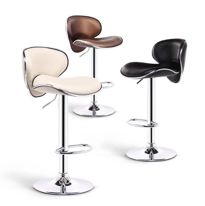 ヴィンテージ カウンター バーチェア 椅子クリエイティブバタフライバースツール 背もたれ付