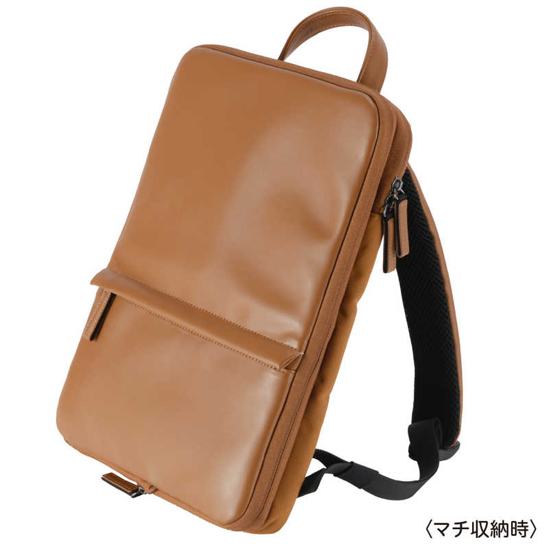 ナカバヤシ　厚みが変わるPCバックパック 16インチ　CB283BR