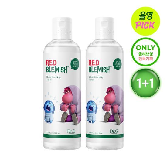 [1+1/インサイドアウト2]レッド ブレミッシュ クリア スージング トナー 300ml 1+1 企画
