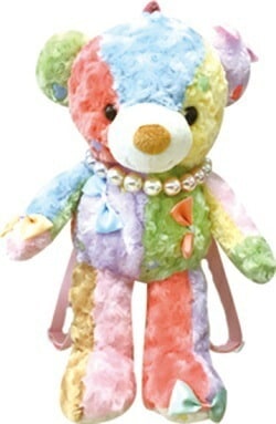KAWAII BEAR　PASTEL リュック　約40cmカワイイベア　テイクオフ　ぬいぐるみ　TAKE　OFF　誕生日や記念日のギフトとして可愛いヌイグルミです BC-D