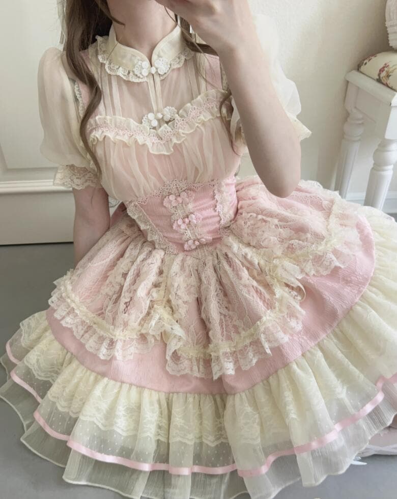 180【新作登場 最安値】 ロリータ メイド服ワンピース　 ゴスロリ コスプレ メイド服 コスチューム 文化祭 学園祭 衣装 仮装 ハロウィン おすすめ 可愛い 日常　写真　舞台　花嫁　洋