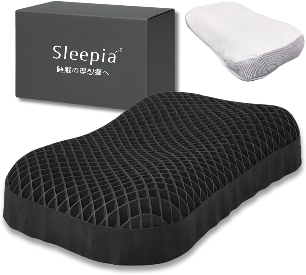寝落ちまくら 医療機器メーカー&トップアスリート共同開発 睡眠の質にこだわった枕 オリジナルカバー付き 睡眠の質を高める