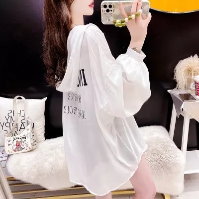 薄手UVカットレースカーディガン/ レース トップス アウター 涼しい韓国ファッション長袖透け感 5,399円