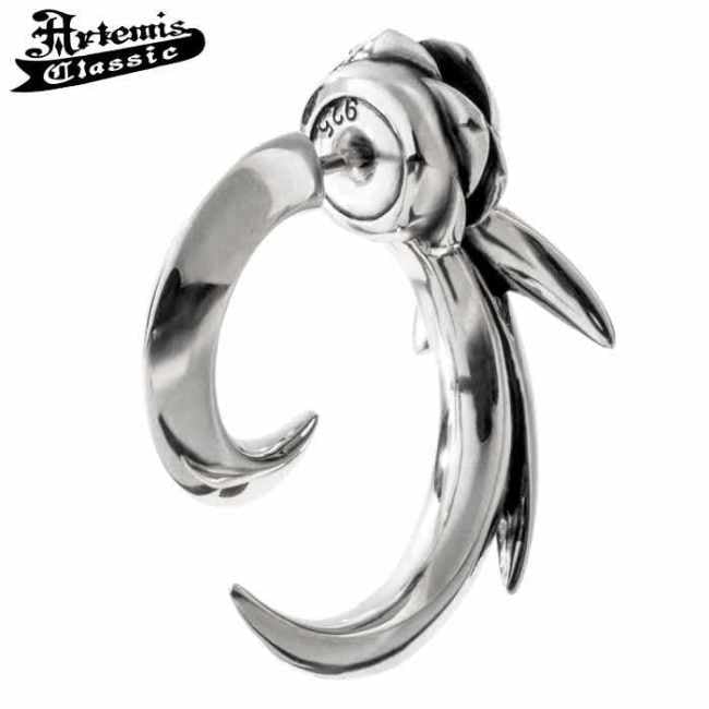 アルテミスクラシック ArtemisClassic バナナ スパイラル シルバー ピアス 1個売り 片耳用 フープピアス ACE0195 10,296円