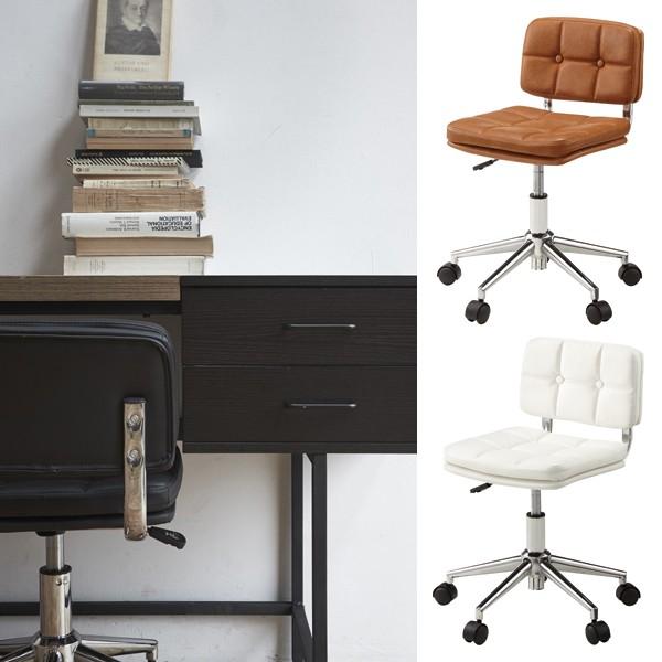 デスクチェア 事務椅子 オフィスチェア キャスター付き 肘なし