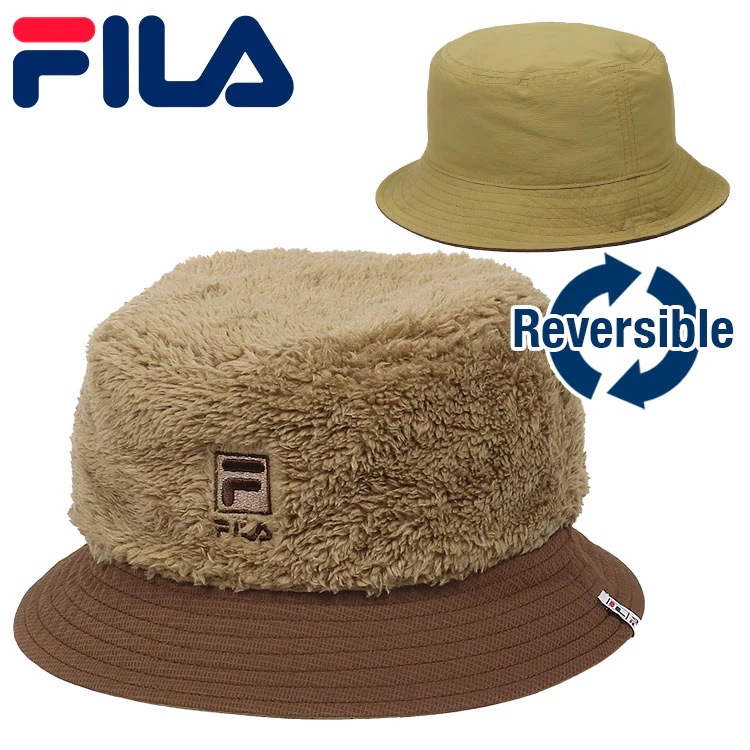 バケットハット メンズ レディース リバーシブル ボア ヘリテージ ブランド ロゴ 帽子 男女兼用 モコモコ ハット バケハ 韓国