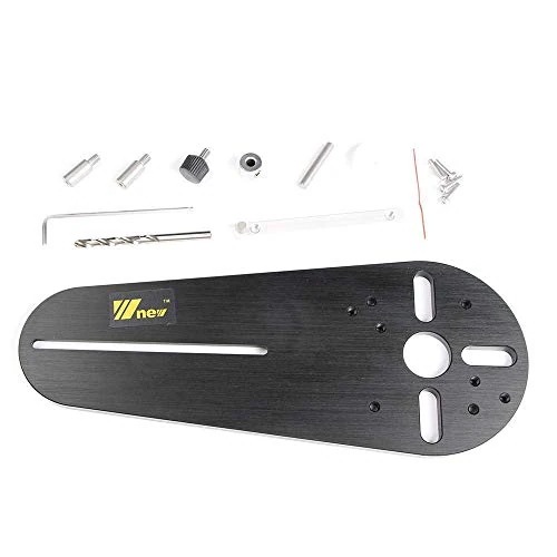 CarAngels トリマー用円切り冶具 サークルカット ベースプレート ルーター用 拡張サブベース