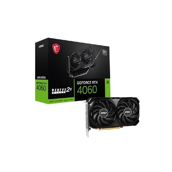 GeForce RTX 4060 VENTUS 2X BLACK 8G OC [グラフィックボード]