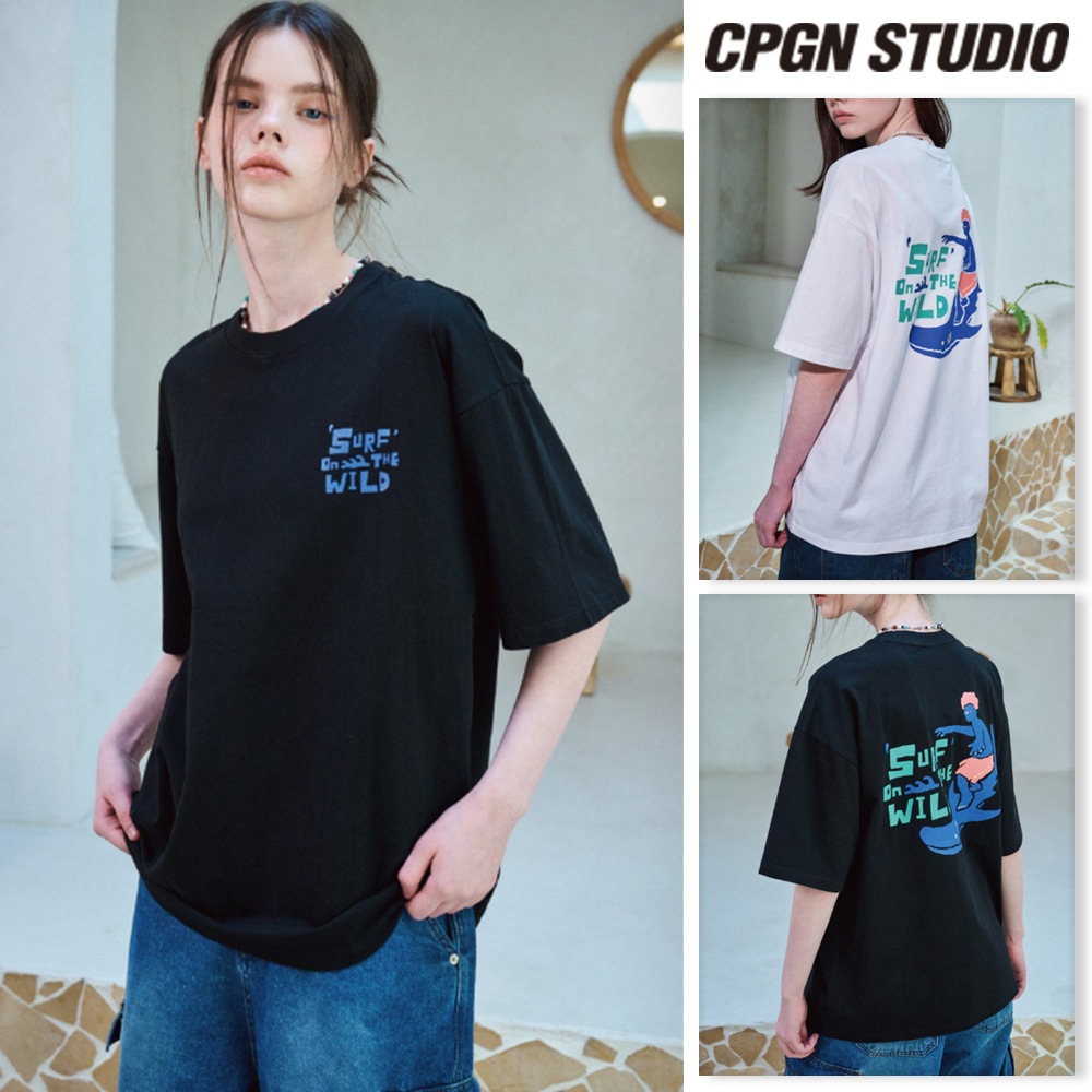 【CPGN STUDIO】 Surf on the Wild Short Sleeve Tee