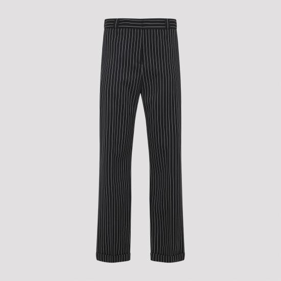 TOMFORD Women Straight Pants PAW679 FAX1693 NWF BLACK ECRU