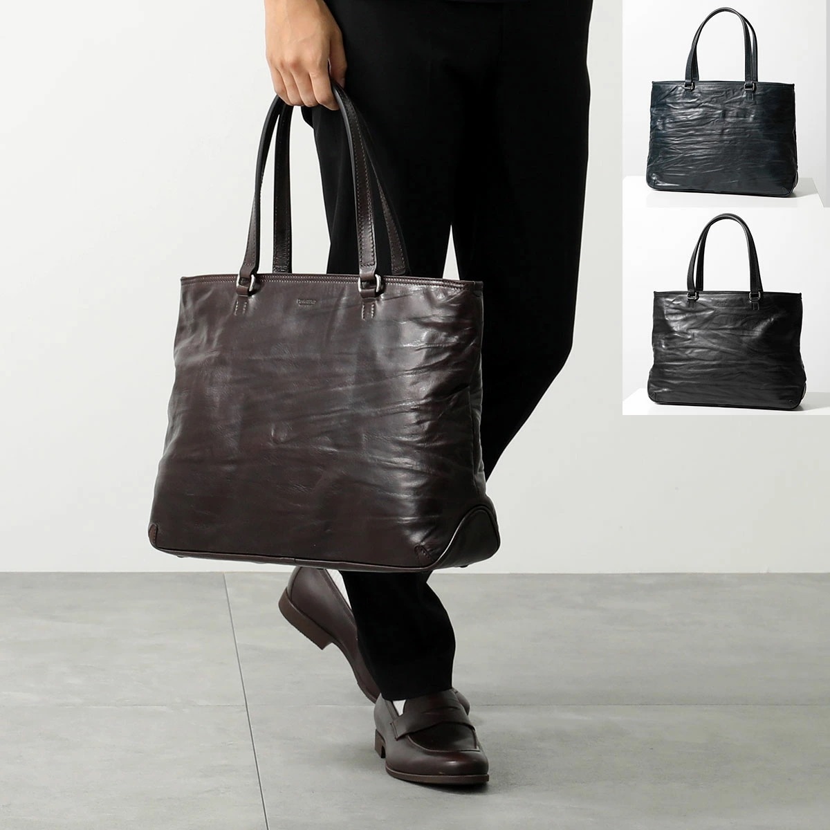 DANIEL&BOB ダニエルアンドボブ トートバッグ U 572 45 2336 メンズ レザー ロゴ ビジネスバッグ 鞄 カラー3色