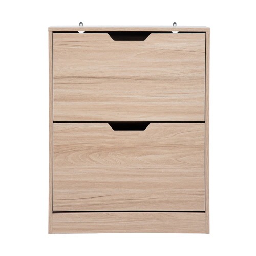 【新品】下駄箱 2段 2層 シューズラック 玄関収納 ひとり暮らし スリムタイプ 靴収納 ラック 靴収納棚 安定 192