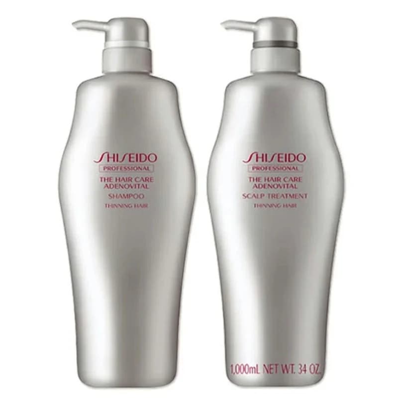 資生堂 ザ ヘアケア アデノバイタル シャンプー 1000mL + スカルプ トリートメント 1000g セット 頭皮ケア