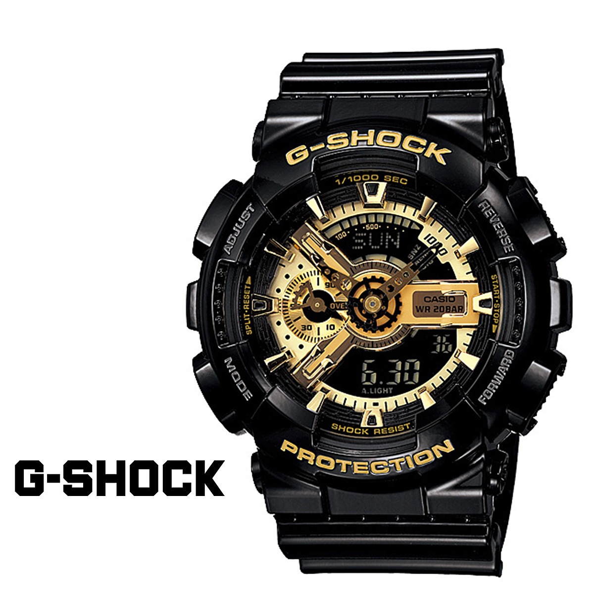腕時計 GA-110GB-1AJF BLACK GOLD SERIES