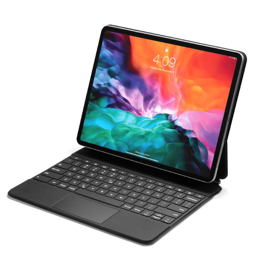 13インチ iPad Pro M4 / M5 用 キーボード付ケース / マジックキーボード仕様 LEDバックライト US配列 ローマ字入力