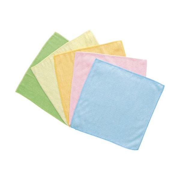 （まとめ）お掃除クロス 激落ちクロス マイクロファイバー 5枚入 S-285 [40個セット]