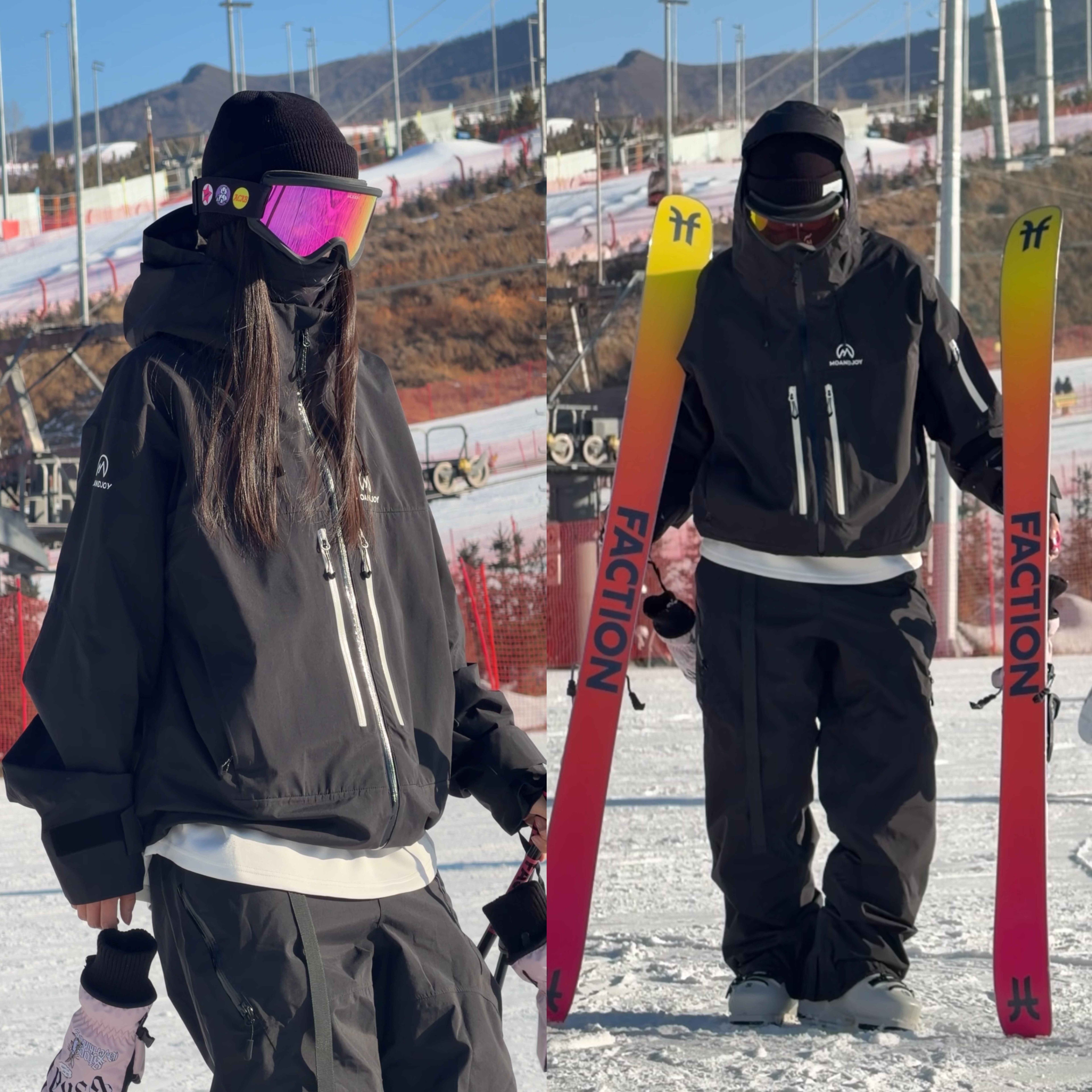 スノーボードウェア 2026 上下セット 黒 レディース メンズ ジャケット アウター パンツ スノボー スキーウェア スノボウェア 72,806円