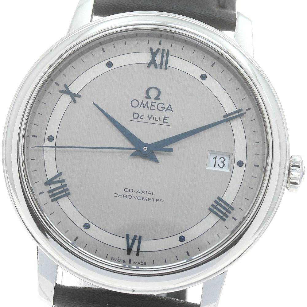 オメガ OMEGA 424.13.40.20.02.003 デビル プレステージ コーアクシャル 自動巻き メンズ _883734【中古】