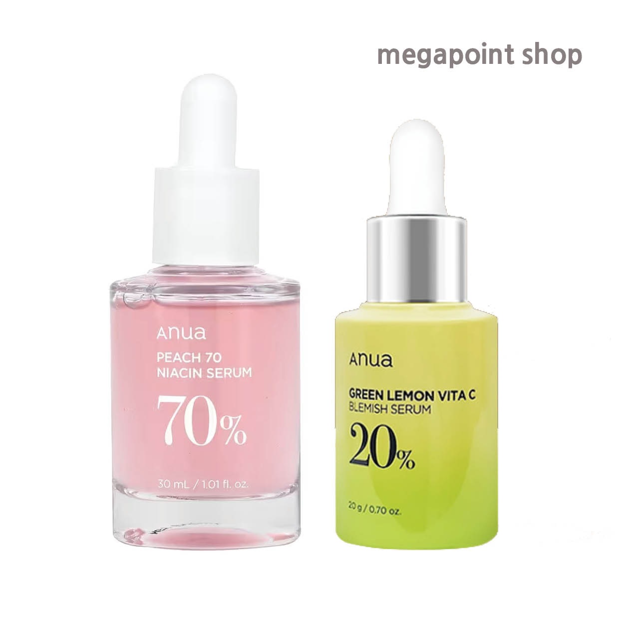 桃セラム70% 30ml + グリーンレモンビタさんセラム20g