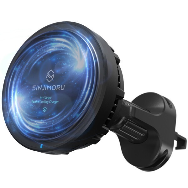 Mクーラー マックセーフ 冷却クーリング 車用 高速 ワイヤレス充電スタンド