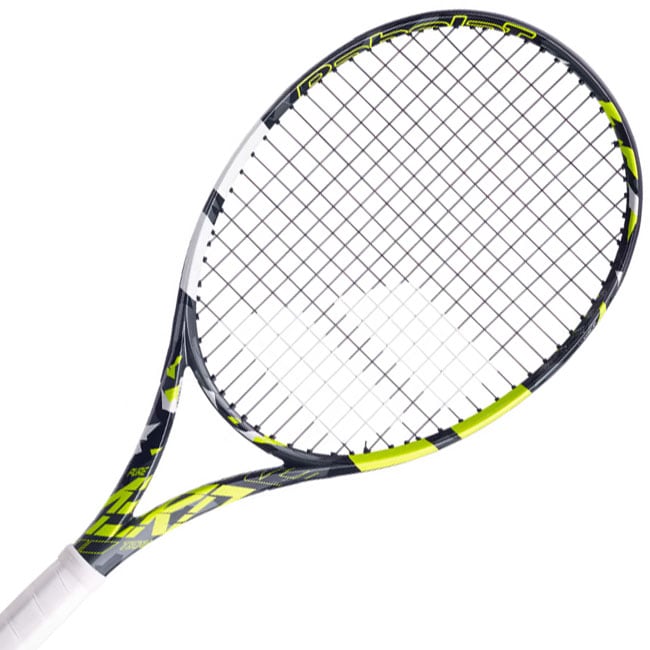 バボラ(Babolat) 2022／2023 Pure Aero Team ピュアアエロ チーム (285g) 海外正規品 硬式ラケット 101488-370 グレー×イエロー×WH(22y11m)[