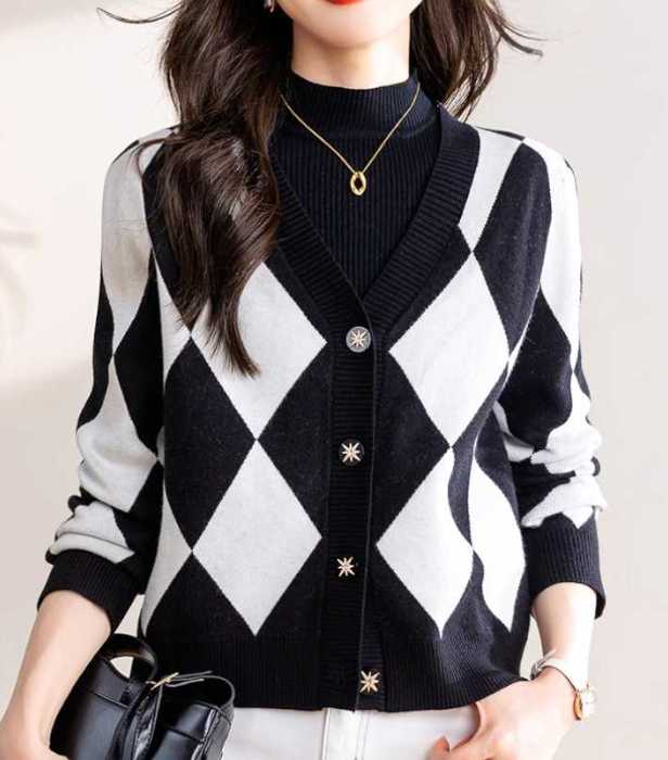 きれいめレディースファッション カーディガン トップス アウター S M L XL