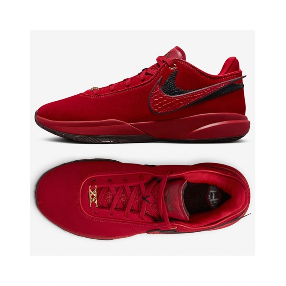 ナイキバスケットボールシューズレブロン 20 EP DV1190-600 P2308 アウトドアコート