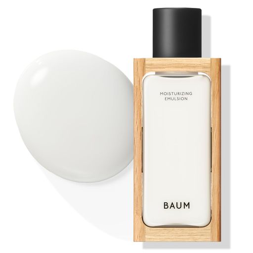 BAUM(バウム) モイスチャライジング エマルジョン n 100mL 乳液 森林浴のようなリフレッシュ感で包み込む清々しい天然ひのき香料をモダンに調香した香り スキンケア 保湿 素肌 森林浴 ユニセ