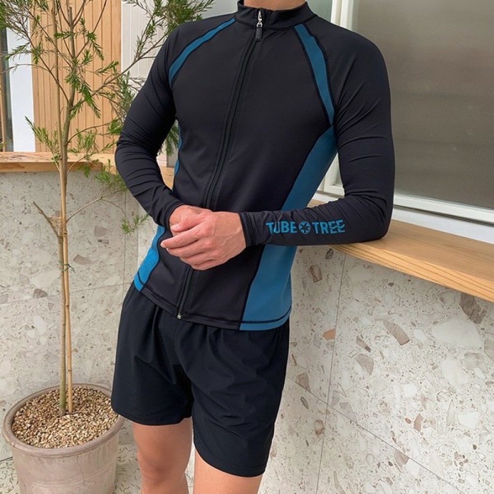 (ビバラップ) ラインセービングラッシュガード-メンズ SW18876M