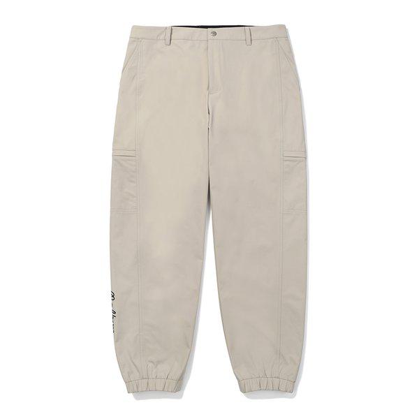 [말본 공식] 코튼라이크 사이드 포켓 조거팬츠 GREYISH BEIGE (MAN)