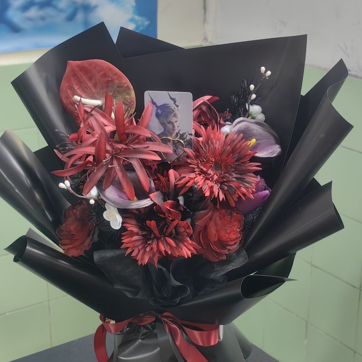 恋と深空 シンゲーム 周辺秦彻Sylus属性造花印象造花プレゼント誕生日お祝い卒業式Love and Deepspace