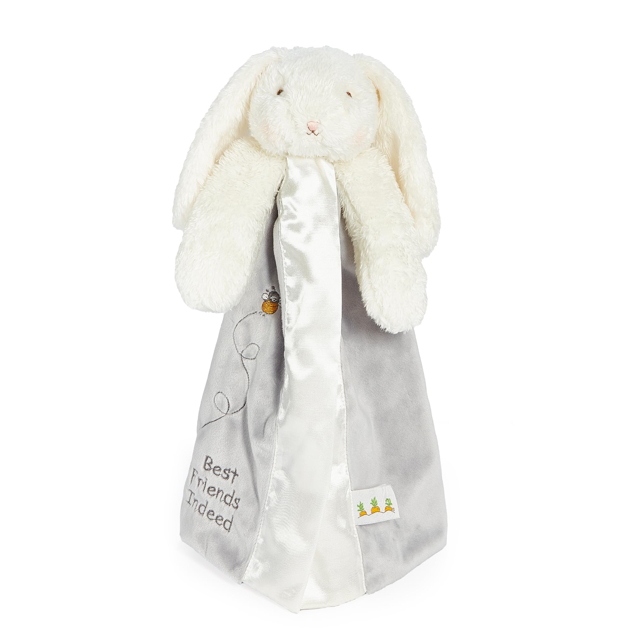 Bunnies by the Bay バニーズバイザベイ BUNNIES BYE THE BAY 赤ちゃんの安心毛布 普通サイズ うさぎ グレー おねんね抱っこ毛布 byebyebuddy 0か月~