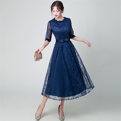 ブライズメイドドレス 結婚式 二次会 ワンピース パーティドレス ピアノ発表会 大人 演奏会用ドレス