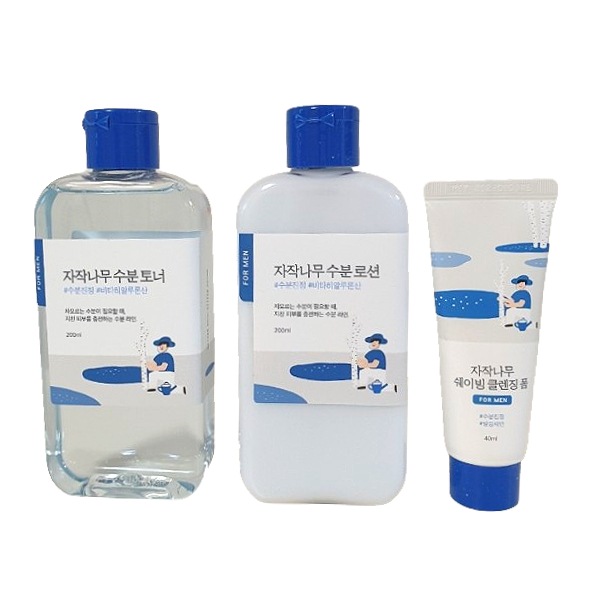 シラカバ トナー/ローション 200ml 2点セット (シェービングフォーム 40ml 贈呈)