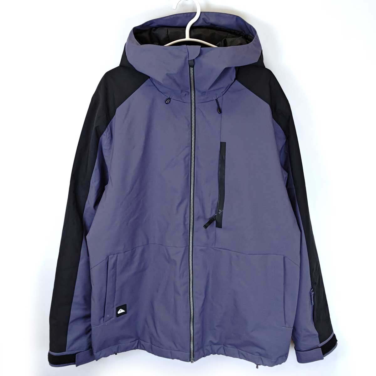 【中古】クイックシルバー MISSION BLOCK JK スノージャケット L KRB0 EQYTJ03501 ユニセックス Quiksilver 10K 撥水 防水 25-26モデル