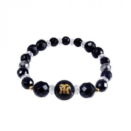 俺のブレスレット! 阪神タイガース18金＆オニキスブレスレット