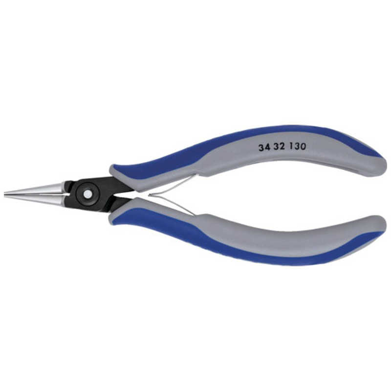 KNIPEX社　精密用プライヤｰ 丸 130mm　3432130