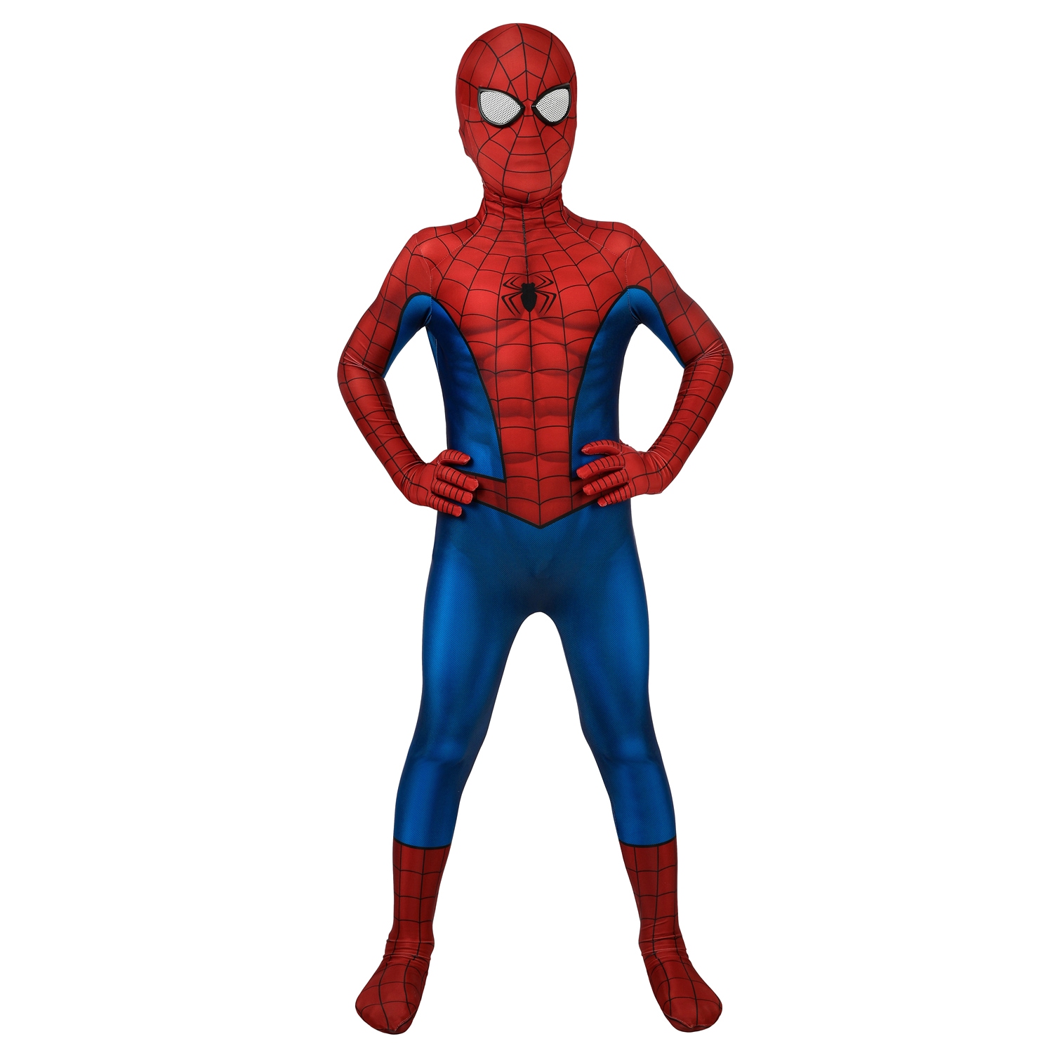 PS4 3D スパイダーマン クラシック スーツ「子供用」 コスプレ衣装 仮装 変装