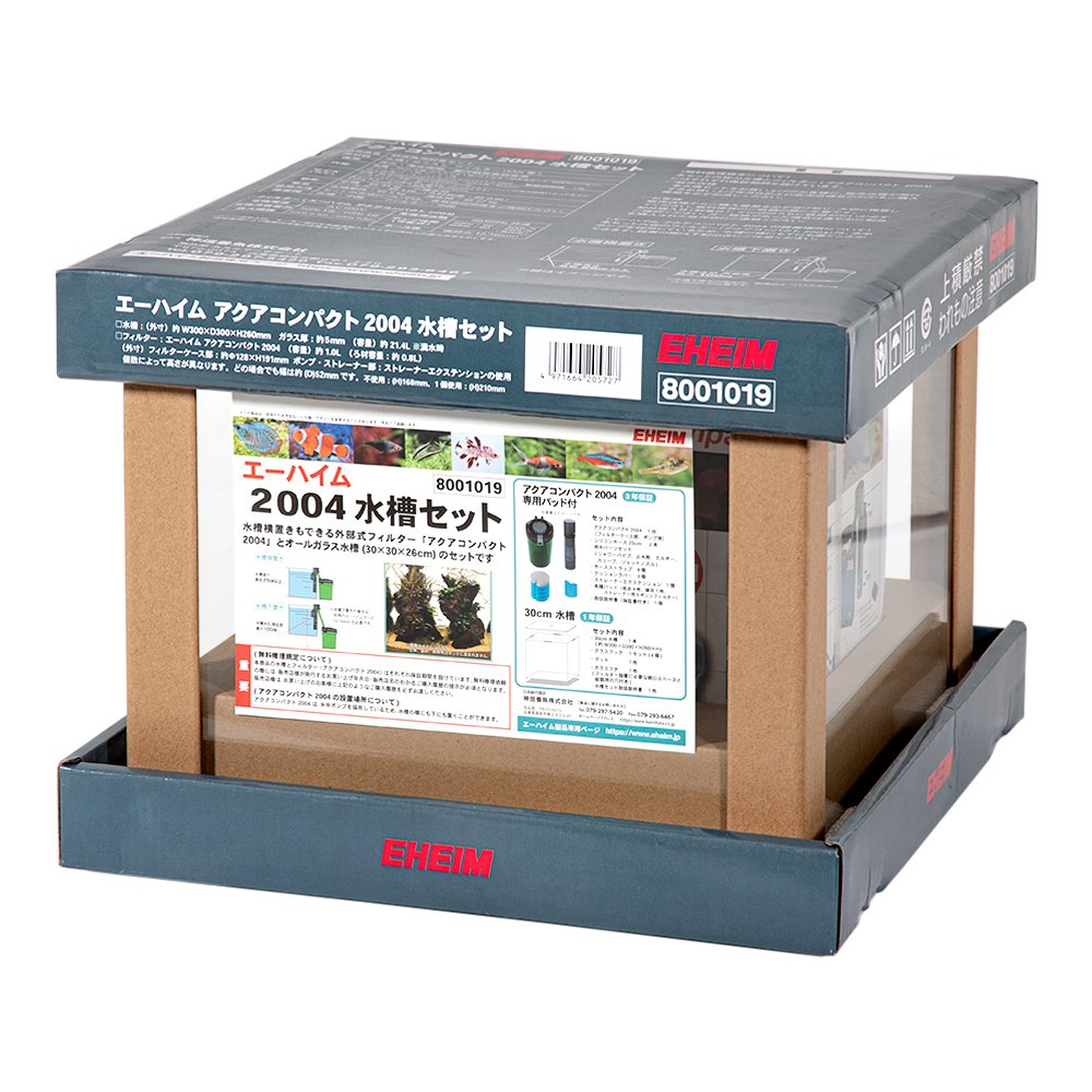 エーハイム　アクアコンパクト２００４　水槽セット　３０ｃｍ水槽　お一人様１点限り　ＣＲＣ10―11―03―40―20