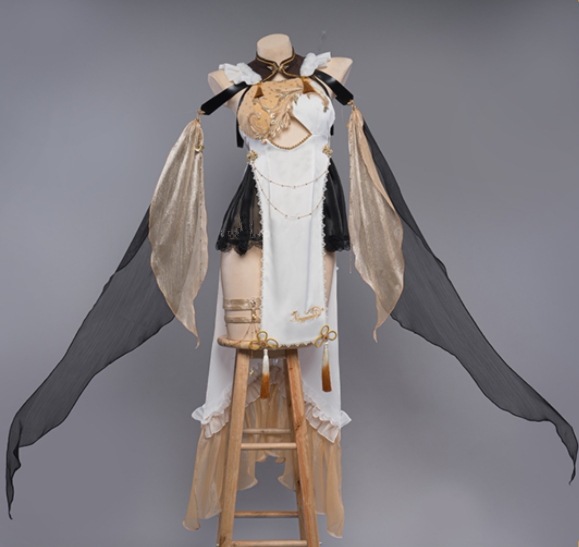 おトク 原神 げんしん 凝光 ギョウコウ メイド服 コスプレ 衣装 その他 Dcopyshop Com