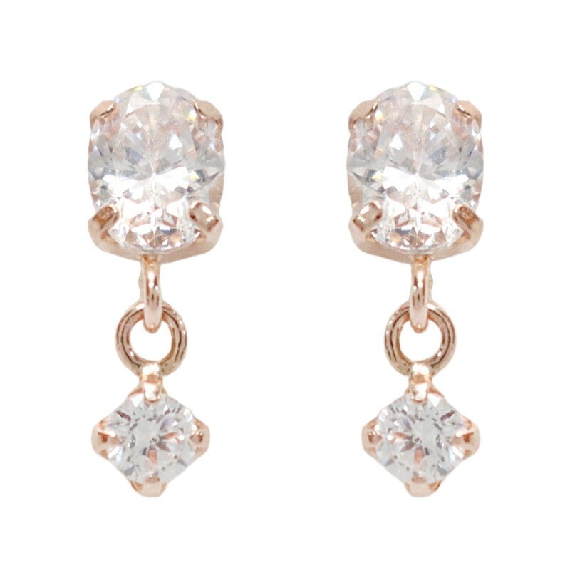 ピアス レディースK10ピンクゴールド ギフト