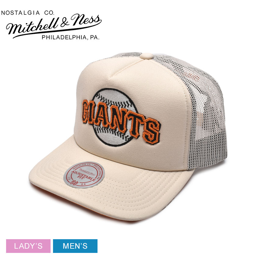 MLB EVERGREEN TRUCKER COOP GIANTS HHSS6490-SFGYYPPPOFWH レディース メンズ キャップ 帽子 サンフランシスコ・ジャイアンツ 野球 チーム ロゴ