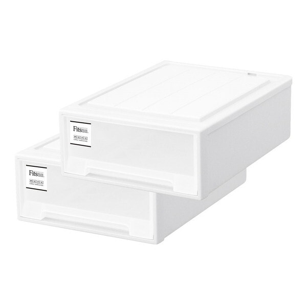 天馬(Tenma) フィッツクローゼット S-53(箱仕様2個組) ホワイト