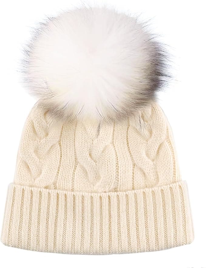 【2024防寒対策・カシミヤ100%】 ニット帽 ポンポン 帽子 レディース 秋冬 ビーニー 小顔効果 暖かい ニットキャップ 90g 軽量 肌に優しい 伸縮性 柔らかい ニット帽子 可愛い ボンボン