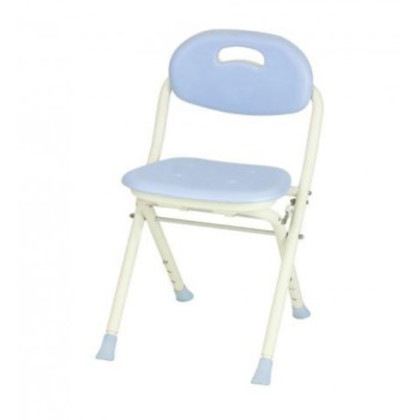 幸和製作所 テイコブ(TacaoF) 折りたたみシャワーチェア ブルー BSOC03-BL