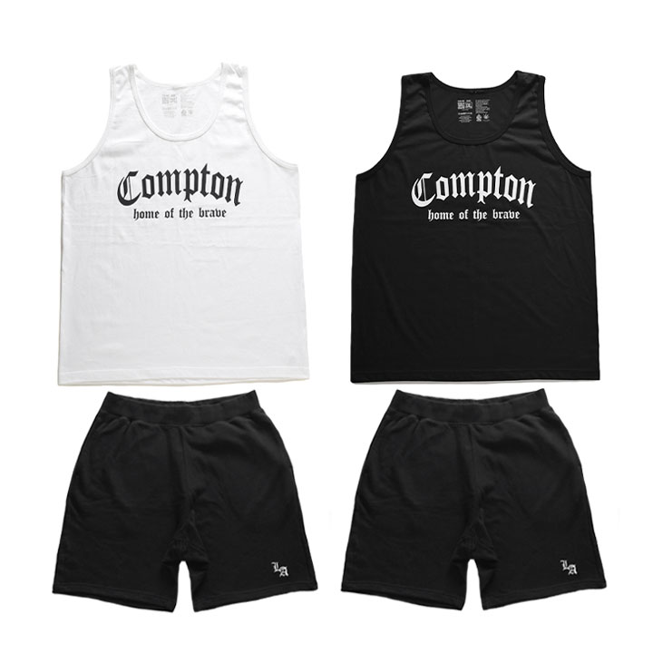 ACE FLAG 上下セット ブランド ノースリーブ Tシャツ タンクトップ ハーフパンツ メンズ 春夏用 白 黒 大きいサイズ エースフラッグ セットアップ
