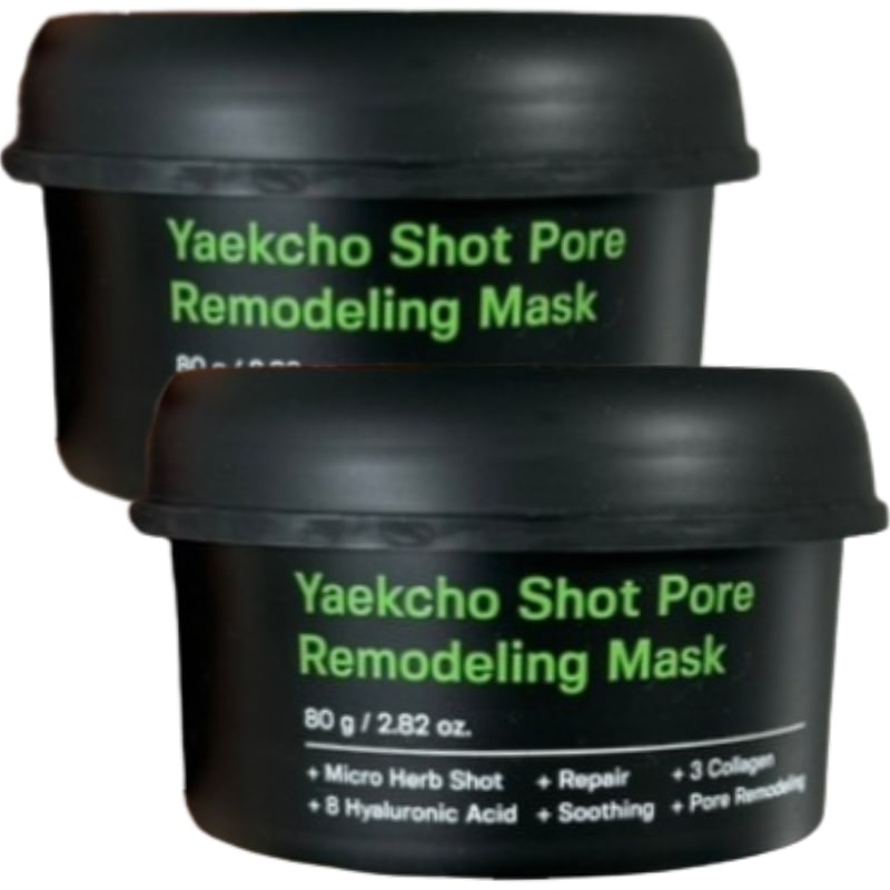 薬草ショット ポア リモデリング マスク 80g 2個