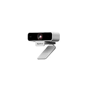 WyreStorm WEBカメラ 4K ウェブカメラ AI トラッキングオートフォーカスオート フレーミング95 広角視野 Web カメラ デスクトップ/ラップトップ/タブレット用 ノイズキャ
